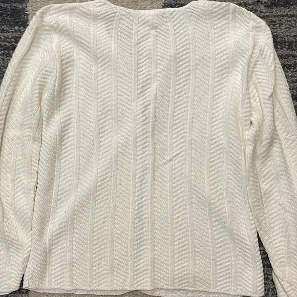 Croft and barrow button up sweater - Picture 2 of 2